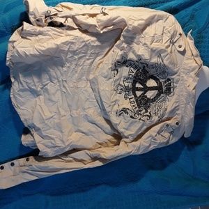 LOVE&PEACE COTTON GUESS TOP